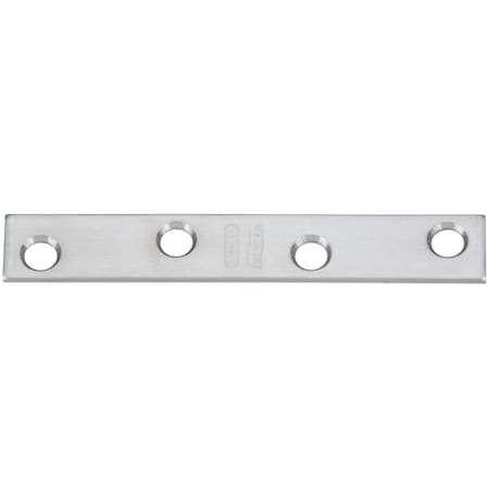 National Hardware National Hardware 5/8 in. W X 4 in. L Stainless Steel Mending Brace N348-375